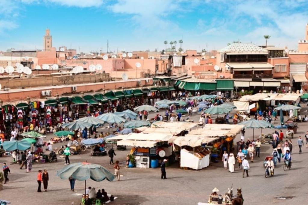 Appartement Funny House A Place Jamaa El Fna De Marrakech Marrakesh Eksteriør billede