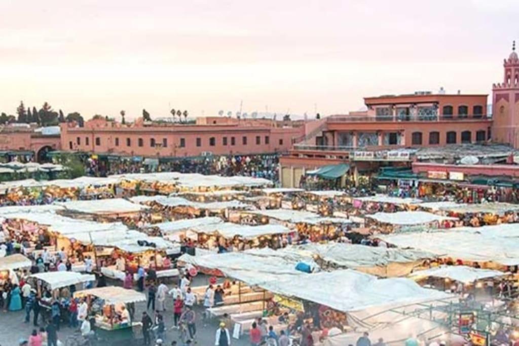 Appartement Funny House A Place Jamaa El Fna De Marrakech Marrakesh Eksteriør billede